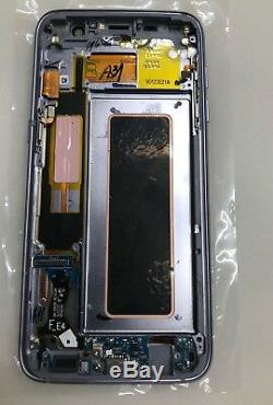 Samsung Galaxy S7 Bord G935F Noir Oled Écran Tactile LCD Original