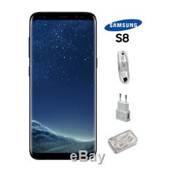 Samsung Galaxy S8 G950F Midnight Black 64 GB ORIGINAL NEUF SCELLÉ