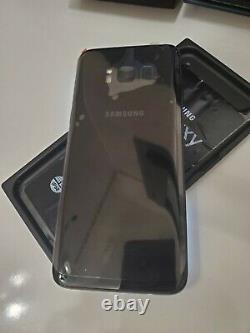 Samsung Galaxy S8 SM-G950F Original 64Go Black désimlocké en état quasiment neuf