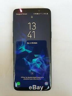 Samsung Galaxy S9 64 Go Noir (Désimlocké) + étui clear view original