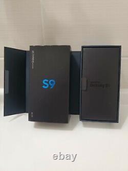 Samsung Galaxy S9 SM-G960F Modèle original désimlocké Noir en parfait état