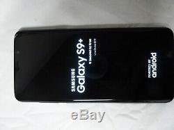 Samsung Galaxy S9 + live démo unit SM G965X de couleur Noir produit original