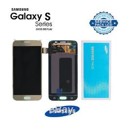 Vitre Tactile Ecran LCD Noir Original Samsung Galaxy G920F S6 Noir Bleu Or Blanc