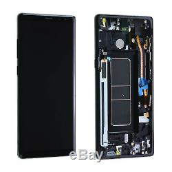 Vitre Tactile Ecran LCD Original Sur Chassis Samsung Galaxy Note 8 Noir