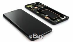 Vitre Tactile Ecran LCD Original Sur Chassis Samsung Galaxy S9 Plus Noir G965